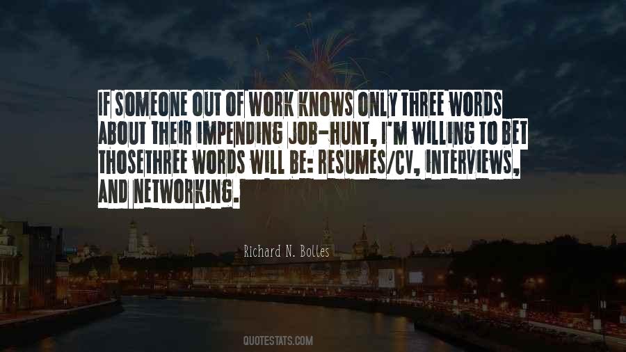 Job Hunt Quotes #1356328