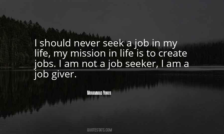 Job Seeker Quotes #1190481