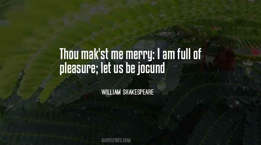 Jocund Quotes #857629