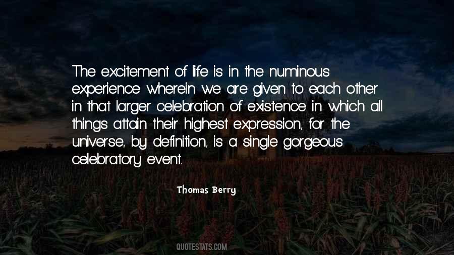 Quotes About Excitement In Life #846941
