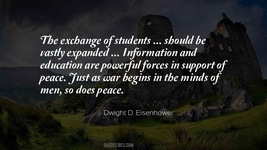 Quotes About Exchange Students #895843