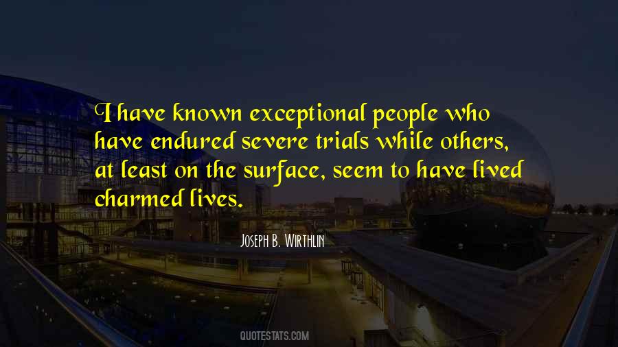 Quotes About Exceptional People #279824