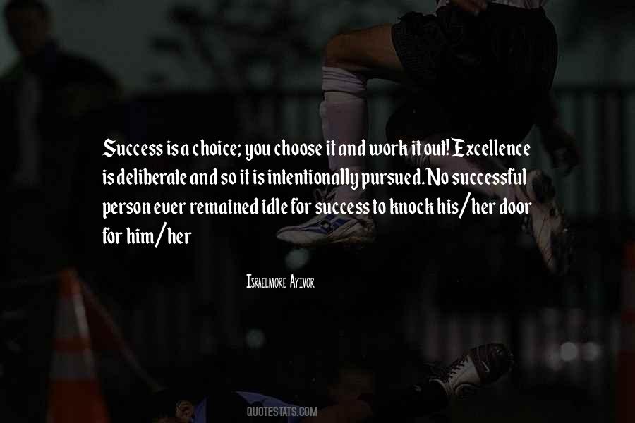 Quotes About Excellence And Success #988781