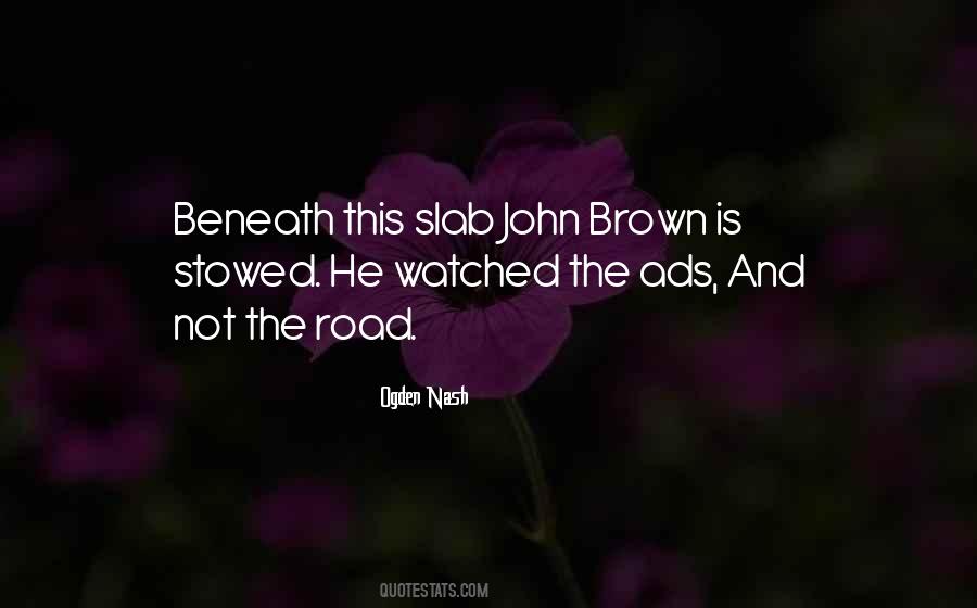 John Brown's Quotes #760468