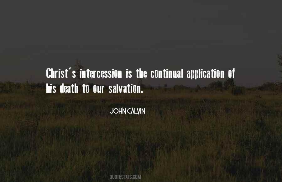 John Calvin Salvation Quotes #278106