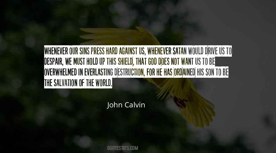 John Calvin Salvation Quotes #89460