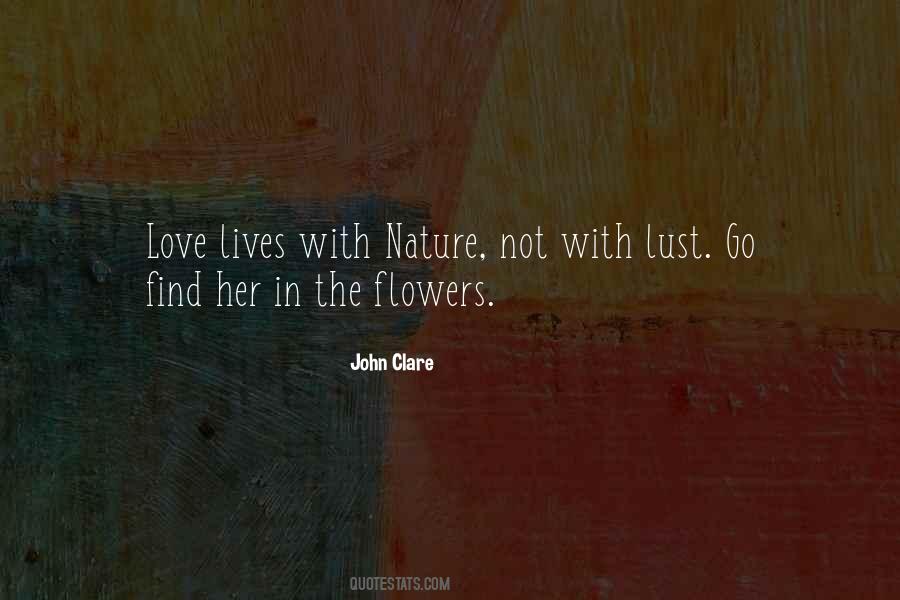 John Clare Love Quotes #933623