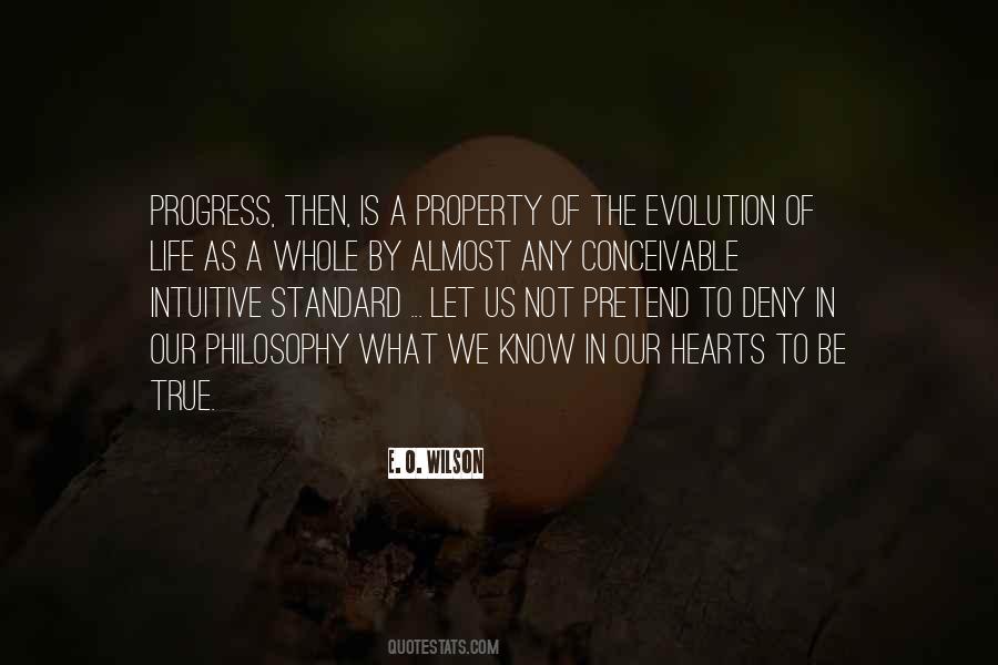 Quotes About Evolution Of Life #1856999
