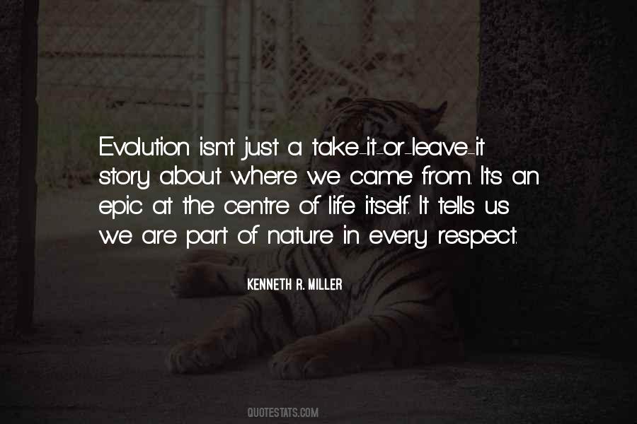 Quotes About Evolution Of Life #436417