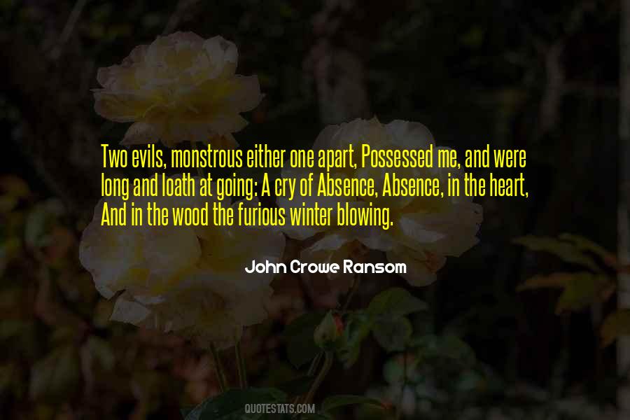 John Crowe Quotes #1035084