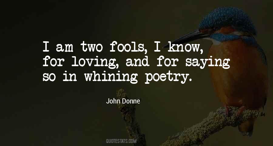 John Donne Poetry Quotes #1358468