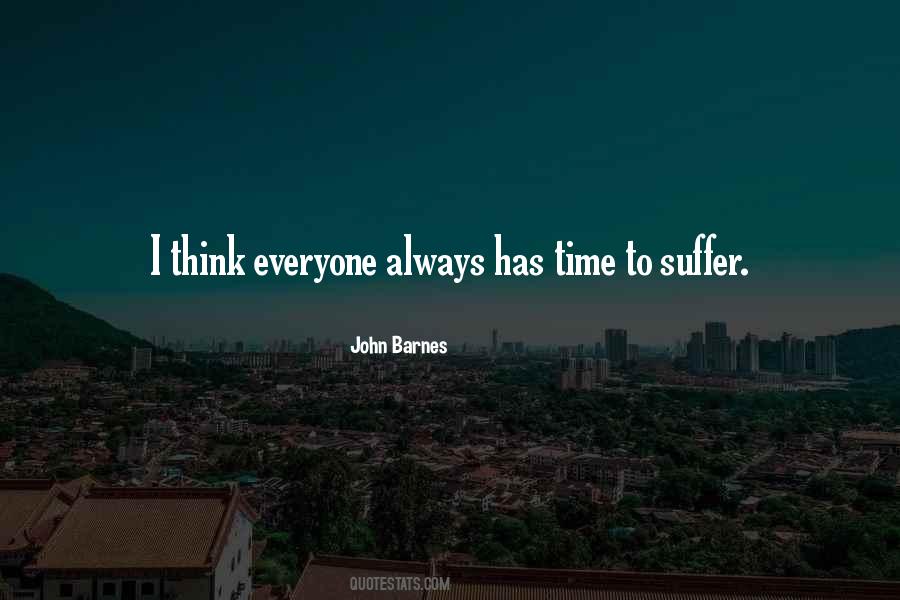 John F Barnes Quotes #1075807