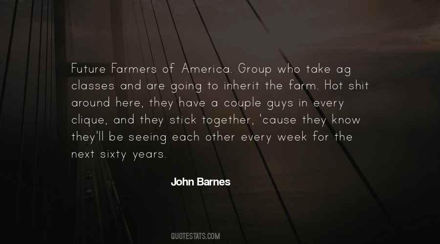 John F Barnes Quotes #152603
