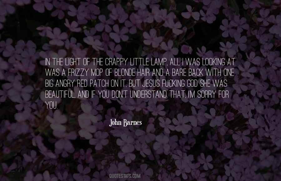 John F Barnes Quotes #238883