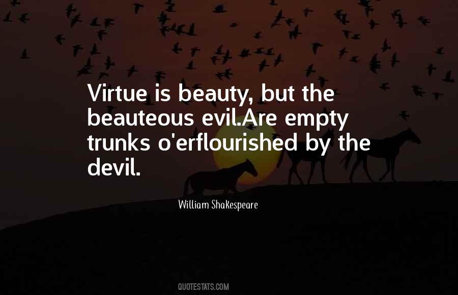 Quotes About Evil Beauty #1671673