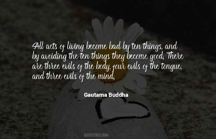Quotes About Evil Acts #1407412