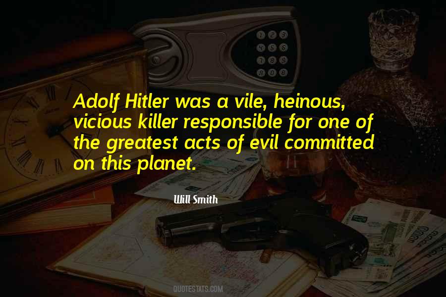 Quotes About Evil Acts #987303