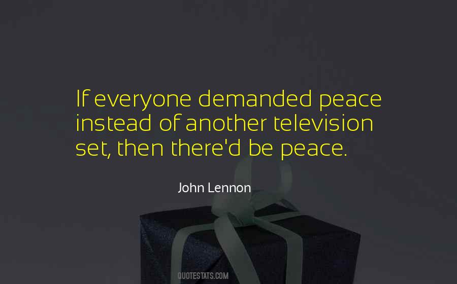 John Lennon Peace Quotes #1145688