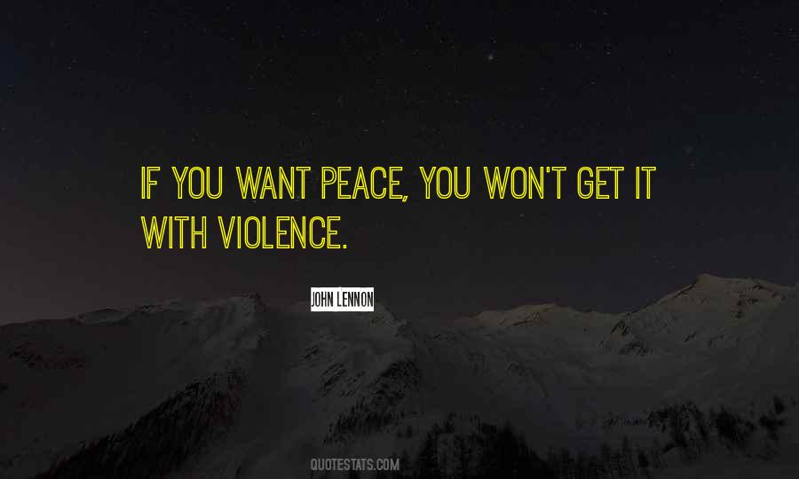 John Lennon Peace Quotes #1777926