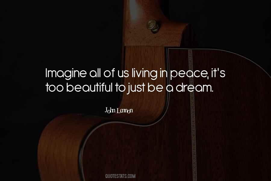 John Lennon Peace Quotes #179179