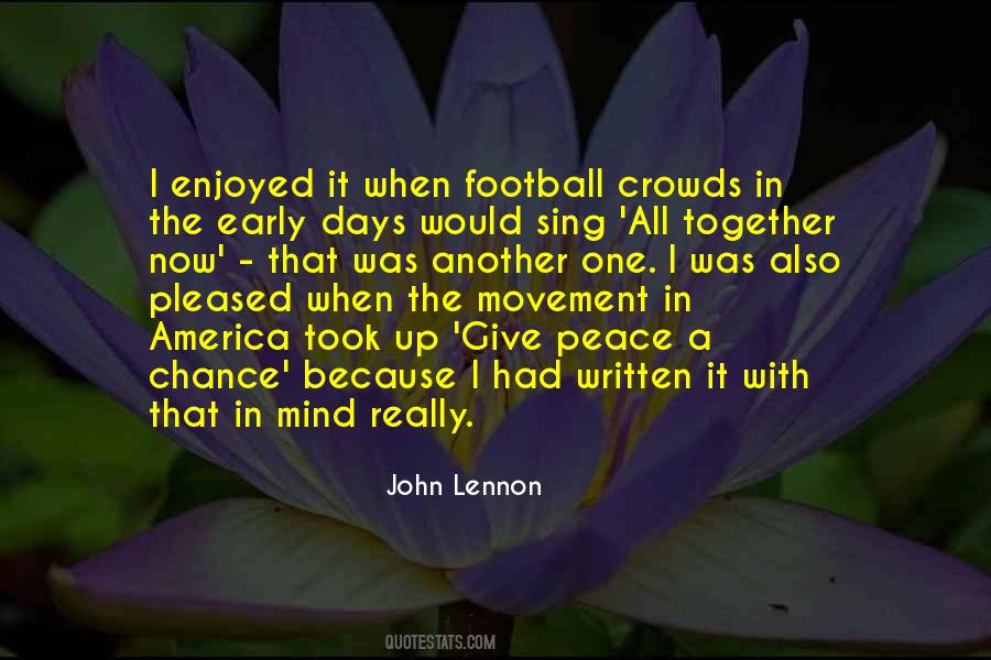 John Lennon Peace Quotes #185702