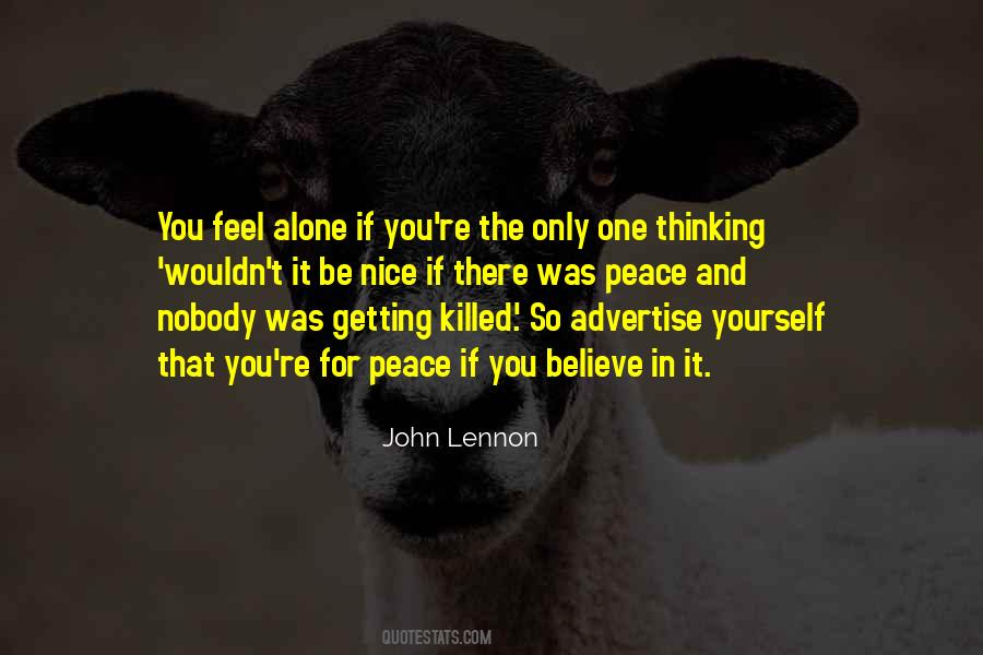 John Lennon Peace Quotes #303958