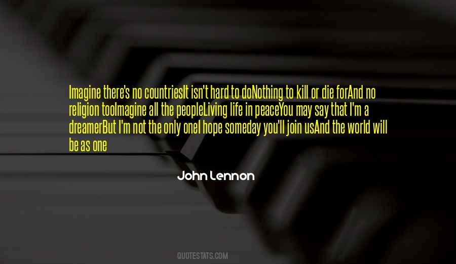 John Lennon Peace Quotes #485484