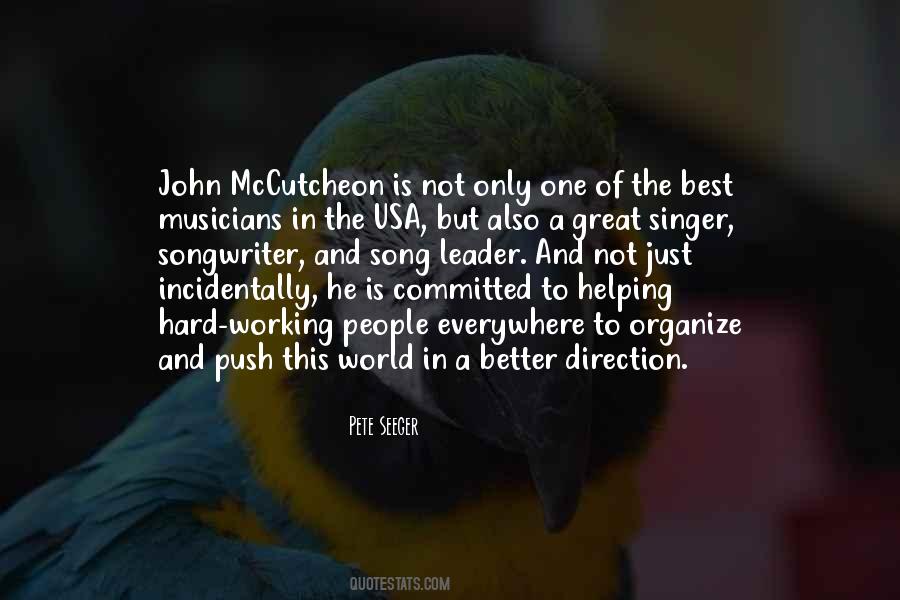 John Mccutcheon Quotes #1361352