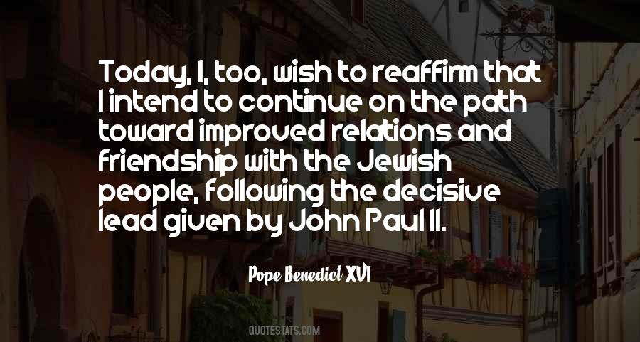 John Paul Quotes #1081520