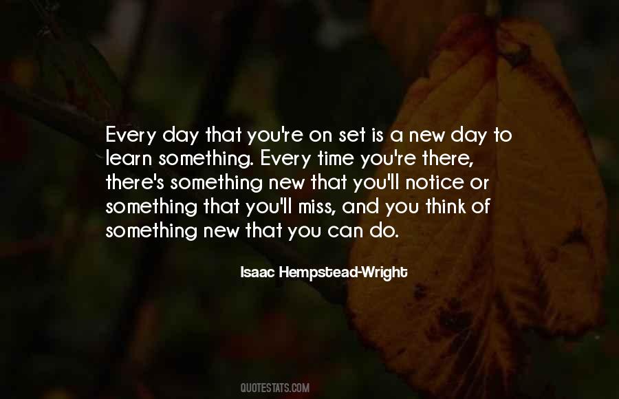 Quotes About Every Day Is A New Day #1064815