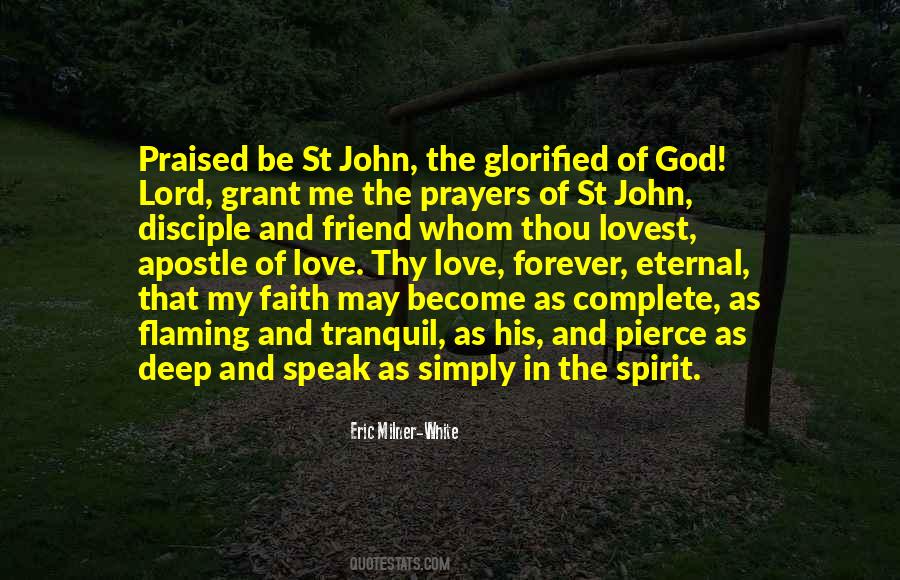 John The Disciple Quotes #1012972