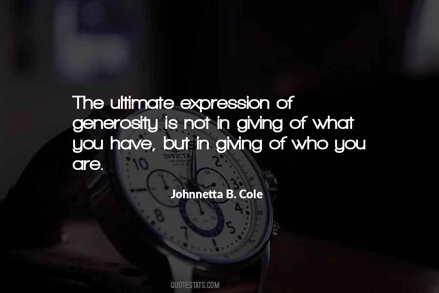 Johnnetta Cole Quotes #757494