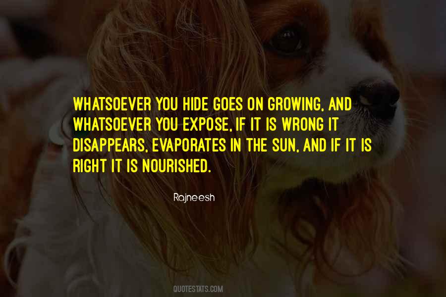 Quotes About Evaporates #1380608