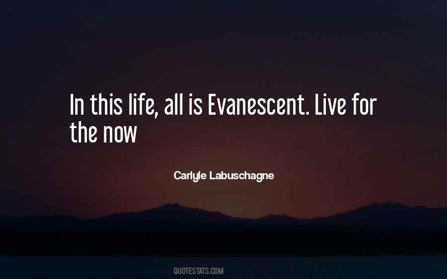 Quotes About Evanescent #1063506