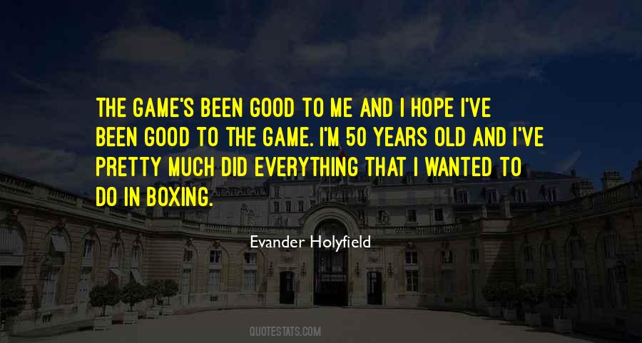 Quotes About Evander #1782337