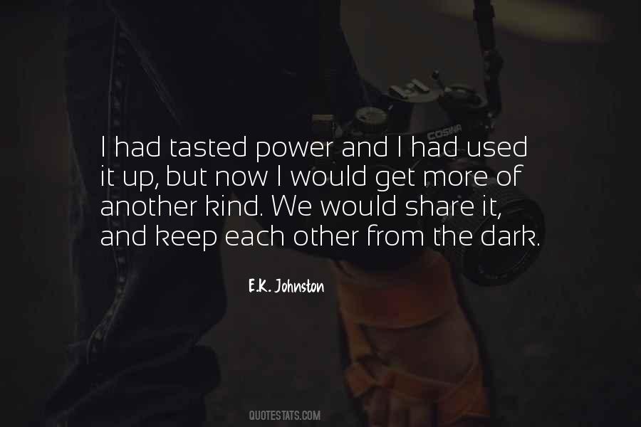 Johnston Quotes #191318