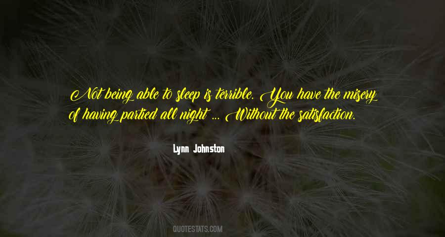 Johnston Quotes #96193