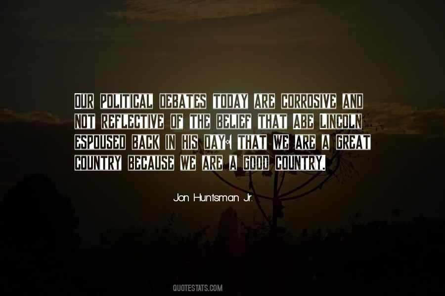 Jon Huntsman Quotes #980018