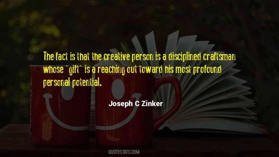 Joseph Zinker Quotes #850187