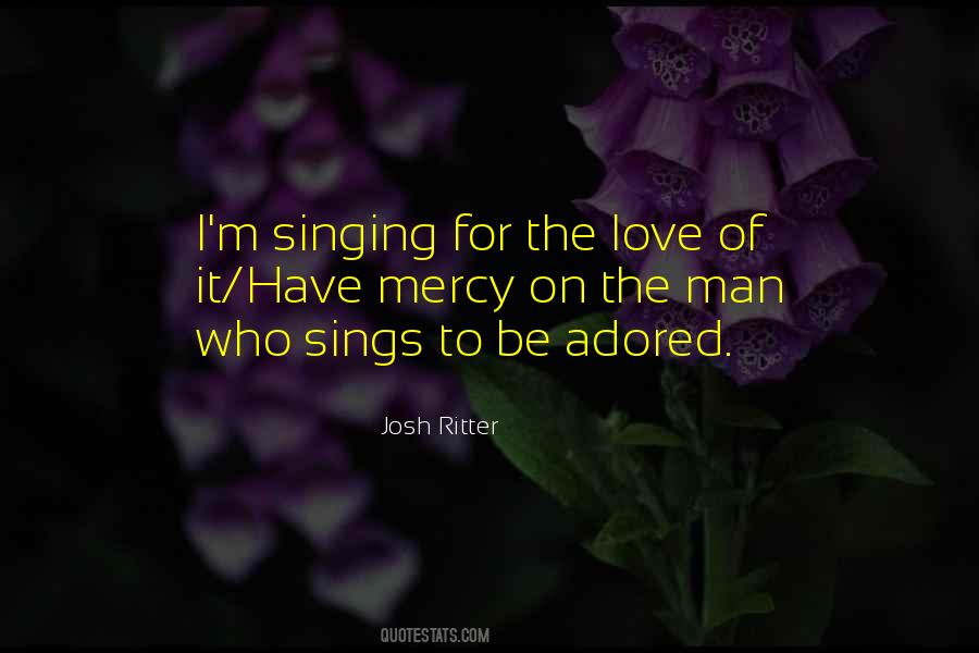 Josh Ritter Love Quotes #452535