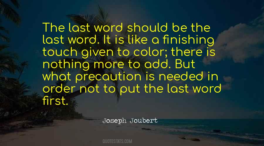 Joubert Quotes #13272