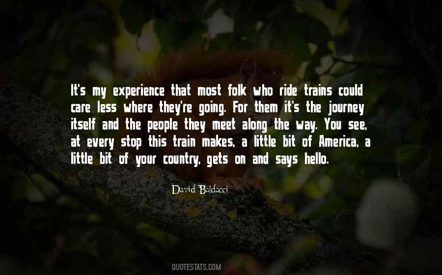 Journey Along The Way Quotes #1356466