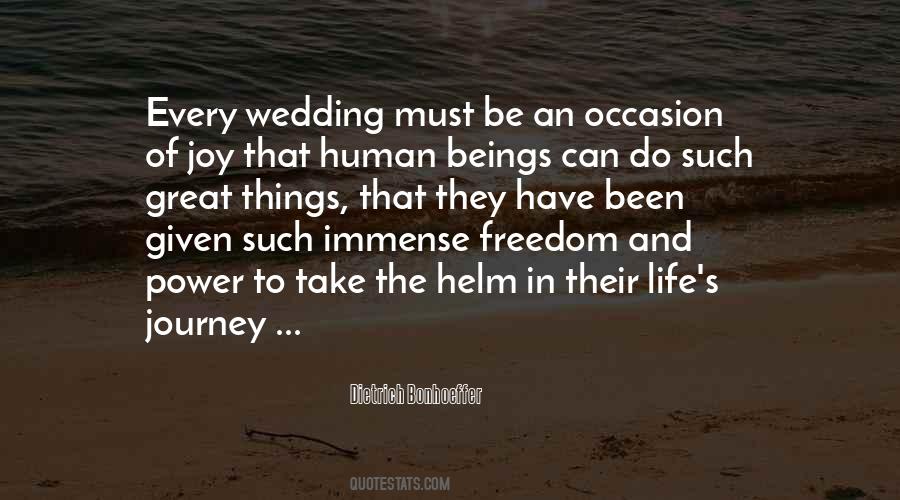 Journey And Marriage Quotes #1817349
