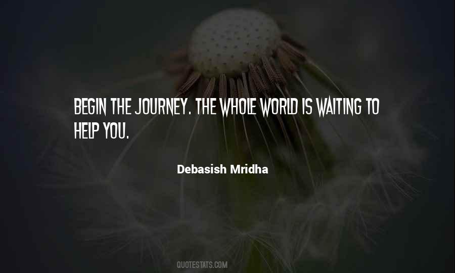 Journey Begin Quotes #1723885