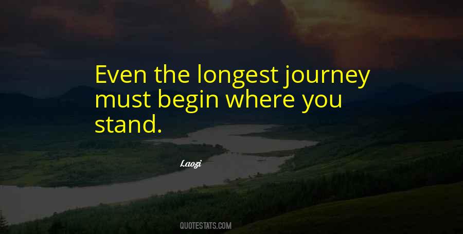 Journey Begin Quotes #21500