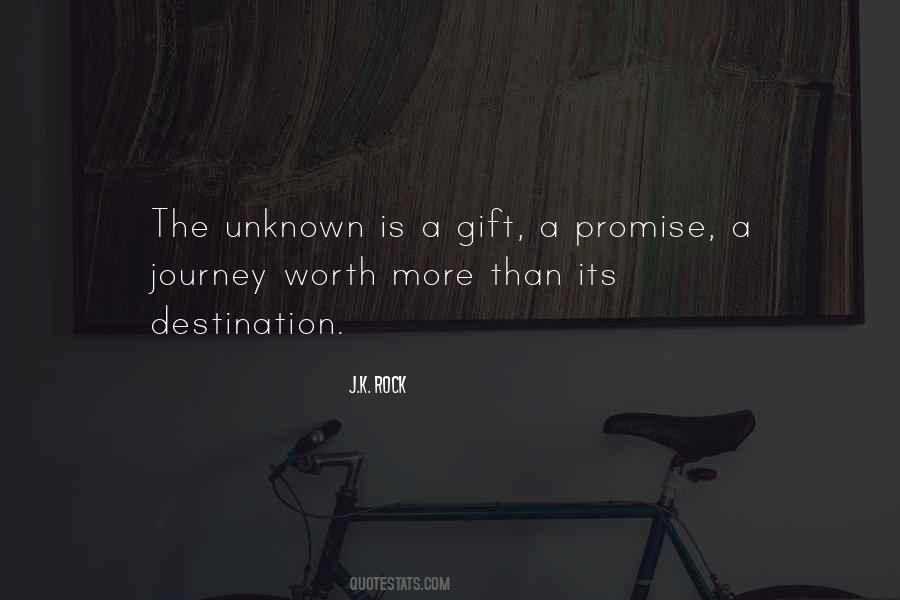 Journey Into The Unknown Quotes #1813201
