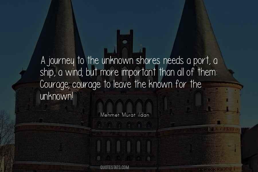 Journey Into The Unknown Quotes #462963