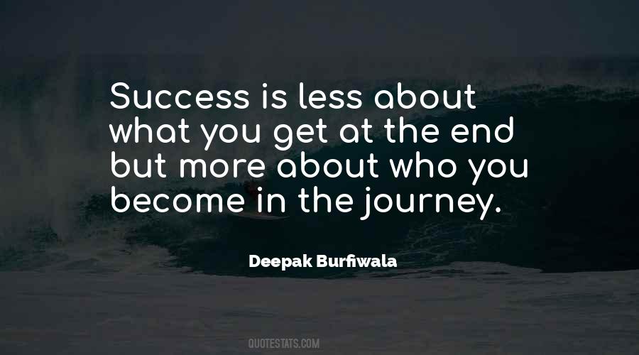 Journey Success Quotes #146297