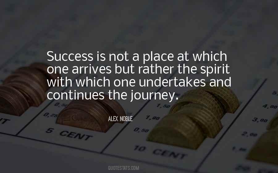 Journey Success Quotes #319073