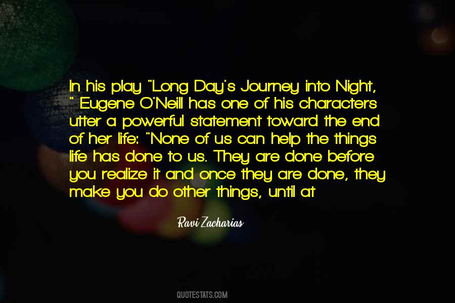 Journey To The End Quotes #20970